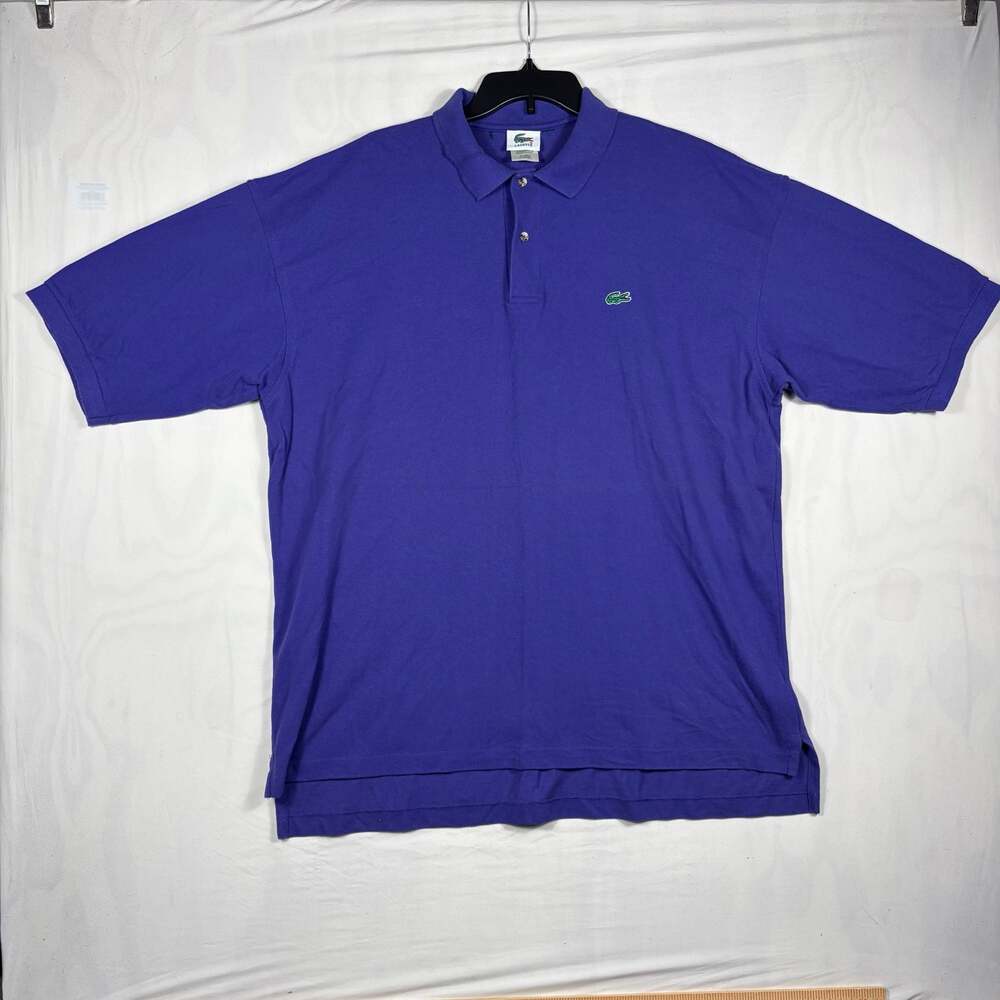 Lacoste Men's Royal Blue Combed Cotton Short Sleeve Polo Shirt 2XL